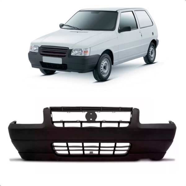 Parachoque Dianteiro Uno Fire 2006 A 2007 1a Linha Novo Preto