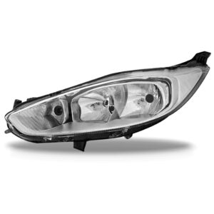 Farol Fiesta 2013 2014 2015 2016 Máscara Cromada Lado Esquerdo