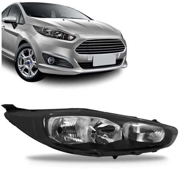 Farol Fiesta 2013 2014 2015 2016 Máscara Negra Lado Direito