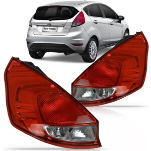 Lanterna Traseira New Fiesta Hatch 11 12 13 14 1ª Linha Esquerdo