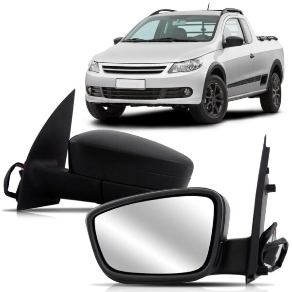 Retrovisor Gol Saveiro 2009 A 2012 Elétrico Lado Esquerdo