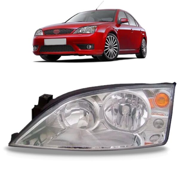 Farol Mondeo 2002 A 2006 1ª Linha - Esquerdo/motorista
