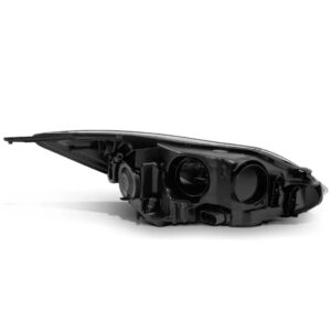 Farol Focus 14 A 16 Mascara Negra Eletrico C/ Motor 1ª Linha Esquerdo/motorista