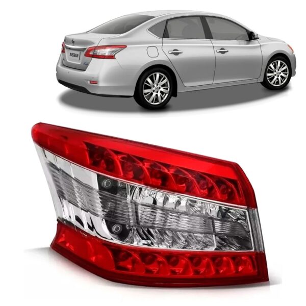 Lanterna Traseira Sentra 2014 2015 2016 C/led Mega Desconto Lado Esquerdo