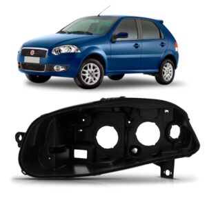 Carcaça De Farol Palio 2010 2011 2012 Siena 2010 2011 2012 Lado Esquerdo