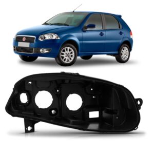 Carcaça De Farol Palio 2010 2011 2012 Siena 2010 2011 2012 Lado Direito