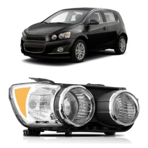 Farol Sonic 12 13 14 15 16 Aro Cromado C/ Garantia 1ª Linha - Esquerdo/motorista