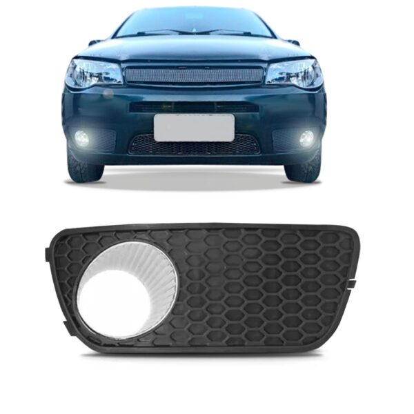 Moldura Milha Palio 2004 2005 2006 2007 2008 Com Furo Lado Direito