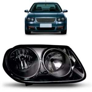 Farol Bora 2008 2009 2010 Mascara Negra 1ª Linha - Direito/passageiro