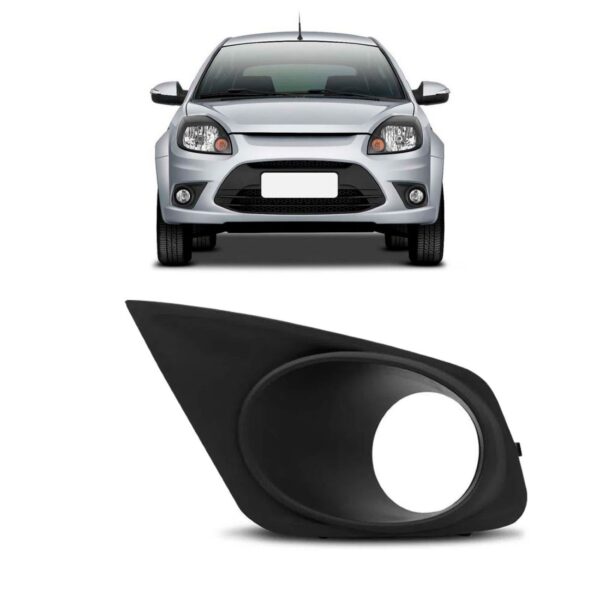 Moldura Milha Para Ford Ka 2012 2013 2014 2015 A 2016 C/furo