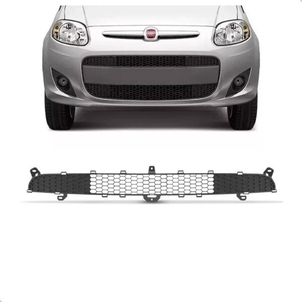 Tela Grade Central Palio 2012 A 2016 Cinza Superior Cinza