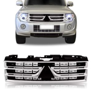 Grade Radiador Pajero Full 2011 2012 2013 2014 2015 1a Linha Preto