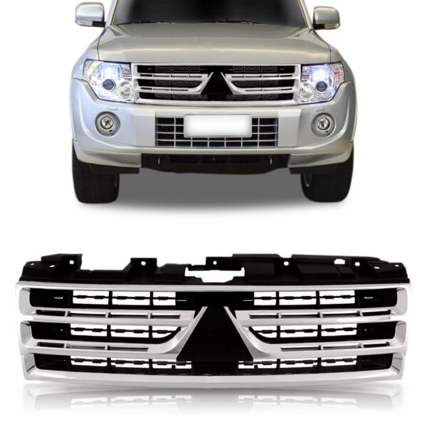 Grade Radiador Pajero Full 2011 2012 2013 2014 2015 1a Linha Preto