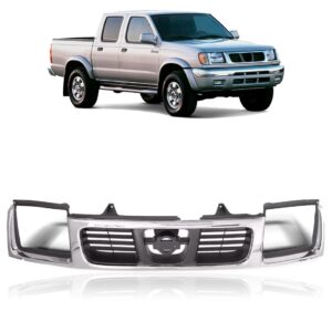 Grade Radiador Nissan Frontier 1998 99 00 2001 2002 1a Linha