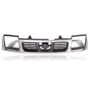 Grade Radiador Nissan Frontier 1998 99 00 2001 2002 1a Linha