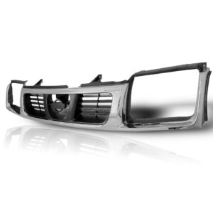Grade Radiador Nissan Frontier 1998 99 00 2001 2002 1a Linha