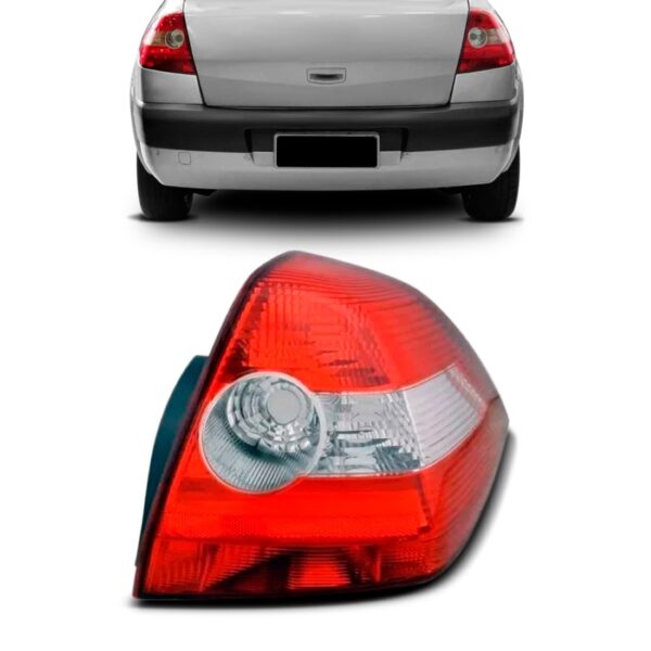 Lanterna Traseira Megane Sedan 2006 2007 2008 2009 Nova Lado Direito