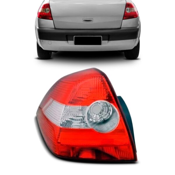 Lanterna Traseira Megane Sedan 2006 2007 2008 2009 Nova Lado Esquerdo