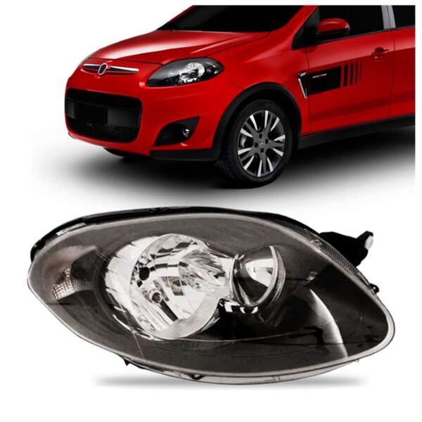 Farol Palio 2012 13 2014 15 16 Máscara Negra Oferta 1ª Linha Direito/passageiro