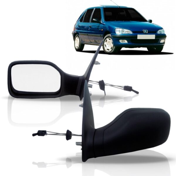 Retrovisor Peugeot 106 92 93 94 95 96 97 98 99 00 01 Manual Lado Direito