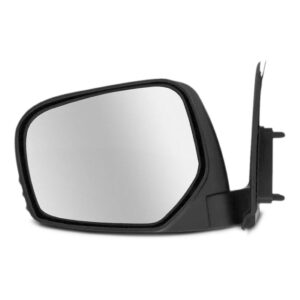 Retrovisor L200 Triton Pajero Dakar 2007 A 2014 Fixo Preto Lado Esquerdo