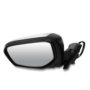 Retrovisor L200 Triton Pajero Dakar 2007 A 2014 Fixo Preto Lado Esquerdo