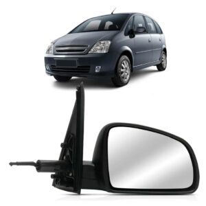 Retrovisor Meriva 2003 04 05 06 07 08 09 A 2012 Com Controle Lado Esquerdo