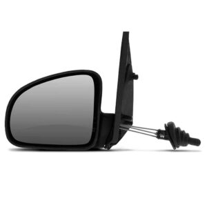 Celta 2001 A 2006 Retrovisor C/ Controle Preto Lado Esquerdo