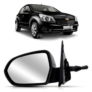 Retrovisor Agile Montana 2009 2010 11 12 13 14 Com Controle Lado Esquerdo