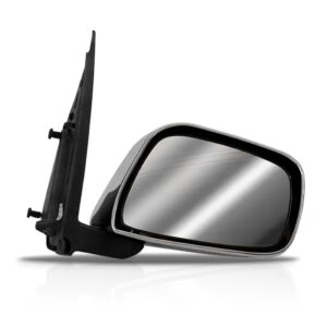 Retrovisor Frontier Fixo Capa Cromada 2008 09 10 11 A 2014 Lado Direito