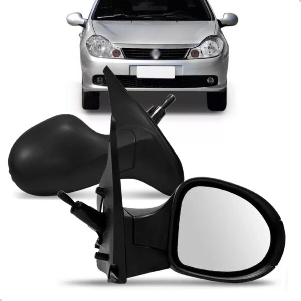 Retrovisor Symbol 2009 2010 2011 2012 Com Capa Mega Desconto Lado Esquerdo