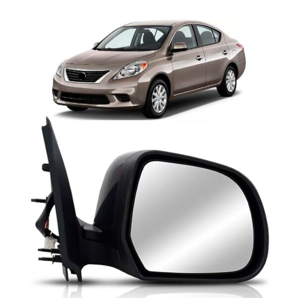 Retrovisor Versa Eletrico 2011 2012 2013 2014 Lado Esquerdo