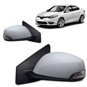 Retrovisor Fluence 2010 2011 2012 13 2014 Eletrico Com Pisca Lado Direito