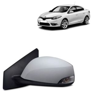 Retrovisor Fluence 2010 2011 2012 13 2014 Eletrico Com Pisca Lado Esquerdo