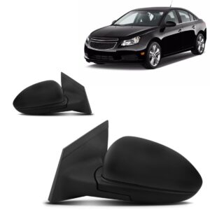 Retrovisor Cruze 2011 2012 2013 2014 Eletrico Preto Novo Lado Esquerdo