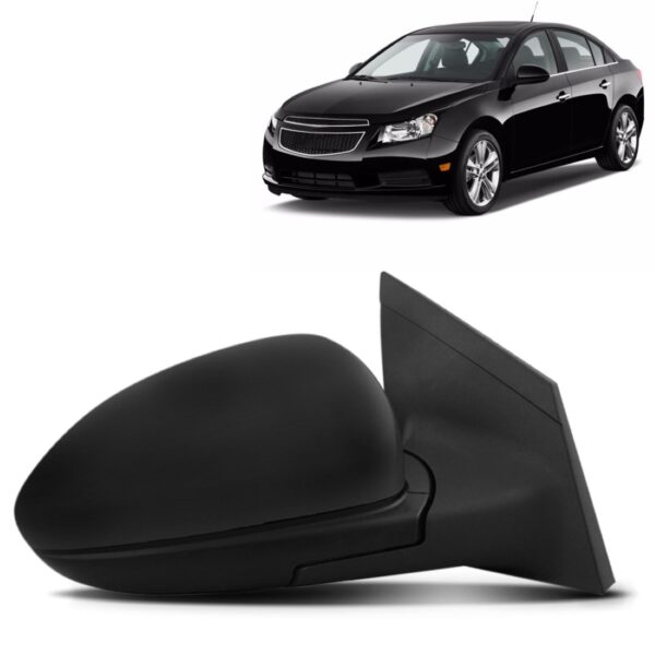 Retrovisor Cruze 2011 2012 2013 2014 Eletrico Preto Novo Lado Direito