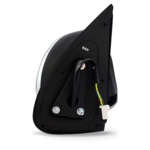 Retrovisor Hilux 2011 A 2014 Eletrico Cromado Com Pisca Lado Direito