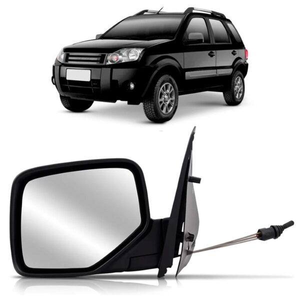 Retrovisor Ecosport C/controle 03 04 05 06 07 08 2009 Oferta Lado Esquerdo