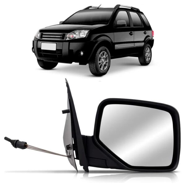 Retrovisor Ecosport C/controle 03 04 05 06 07 08 2009 Oferta Lado Direito