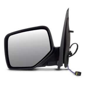 Retrovisor Ecosport 2003 2004 05 A 2009 Eletrico Preto Liso Lado Direito