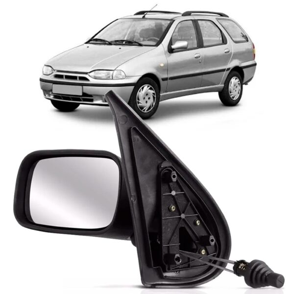 Retrovisor Palio Weekend Siena 1996/1999 C/controle Promoção Lado Esquerdo