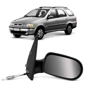 Retrovisor Palio Weekend 2001 2002 2003 2004 Com Controle Lado Direito