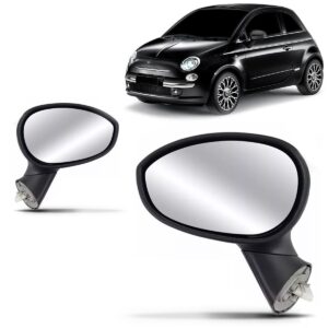 Retrovisor Fiat 500 2008 2009 2010 2011 2012 Eletrico Lado Direito