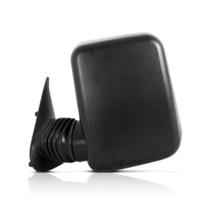 Retrovisor Fiorino Fixo 1997 A 2007 Com A Regulagem Manual Lado Esquerdo