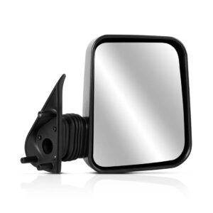 Retrovisor Fiorino Fixo 1997 A 2007 Com A Regulagem Manual Lado Direito