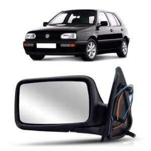 Retrovisor Golf Eletrico 1994 1995 96 1997 Regulagem Manual Lado Esquerdo