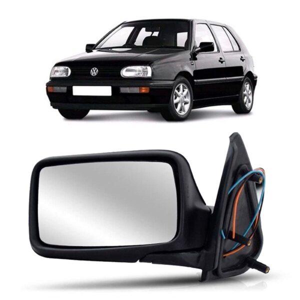 Retrovisor Golf Eletrico 1994 1995 96 1997 Regulagem Manual Lado Esquerdo