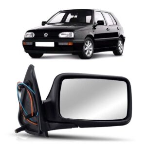 Retrovisor Golf Eletrico 1994 1995 96 1997 Regulagem Manual Lado Direito