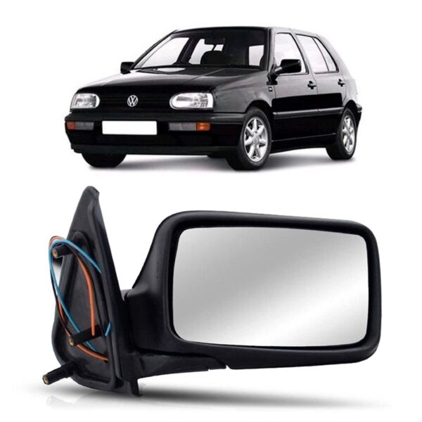 Retrovisor Golf Eletrico 1994 1995 96 1997 Regulagem Manual Lado Direito