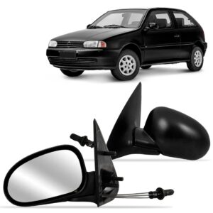 Retrovisor Gol 4 Portas Com Controle 1995 A 1999 Lado Esquerdo